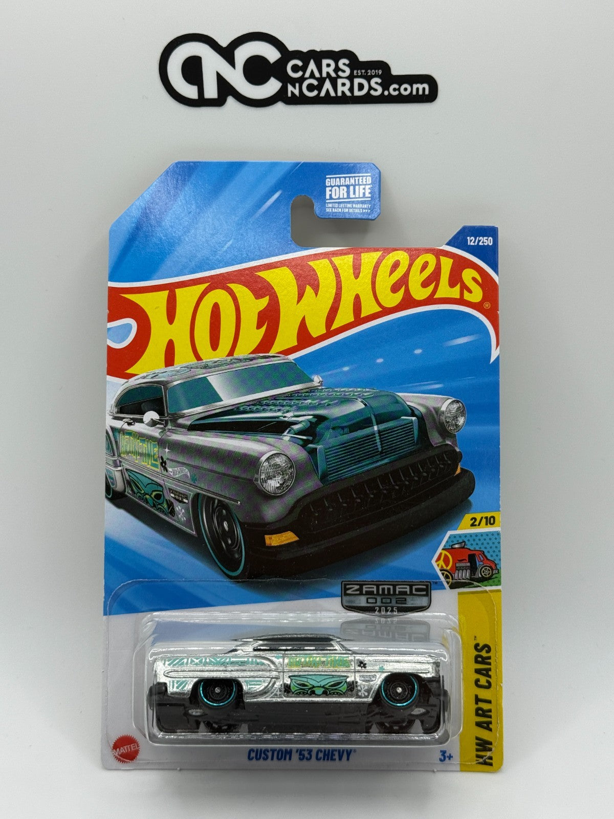 2025 Hot Wheels HW Art Cars 2/10 Zamac Custom '53 Chevy