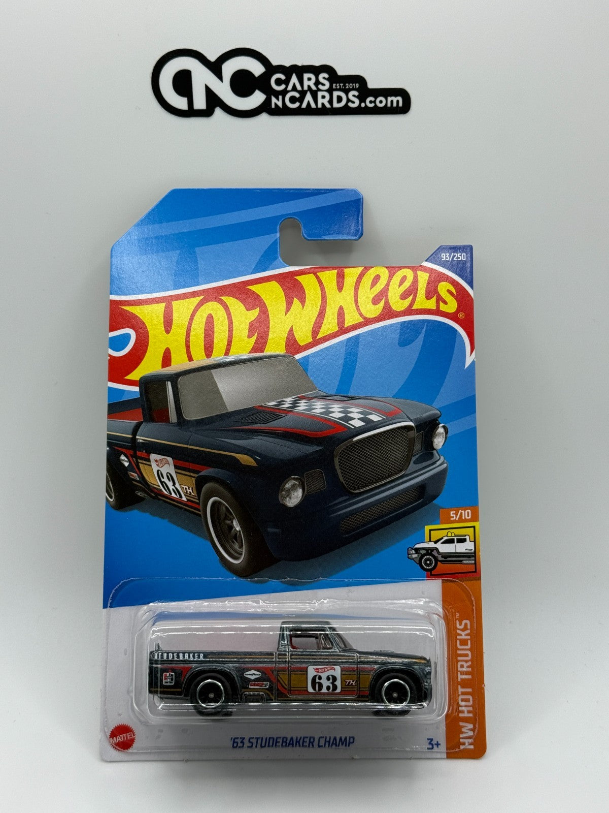 2023 Hot Wheels HW Hot Trucks 5/10 Super Treasure Hunt '63 Studebaker Champ