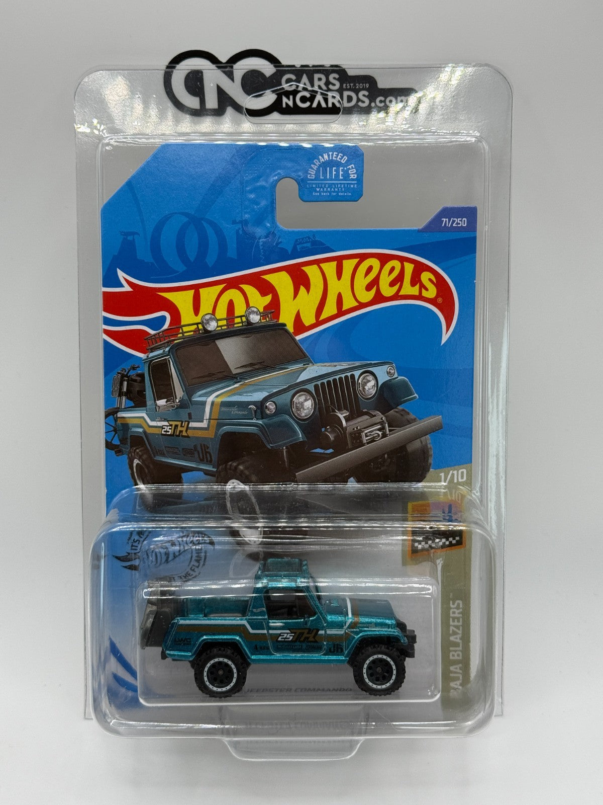 2020 Hot Wheels Baja Blazers 1/10 Super Treasure Hunt '67 Jeepster Commando