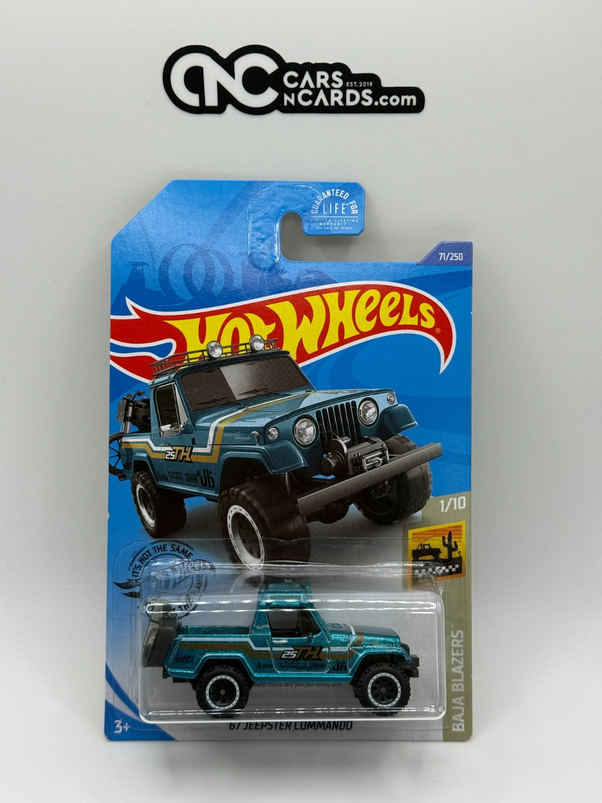 2020 Hot Wheels Baja Blazers 1/10 Super Treasure Hunt '67 Jeepster Commando