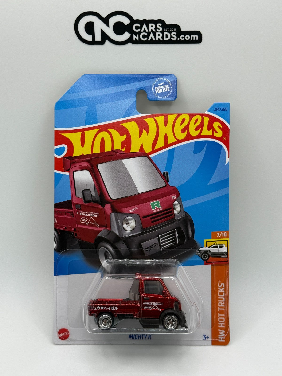 2023 Hot Wheels HW Hot Trucks 7/10 Super Treasure Hunt Mighty K With Protector