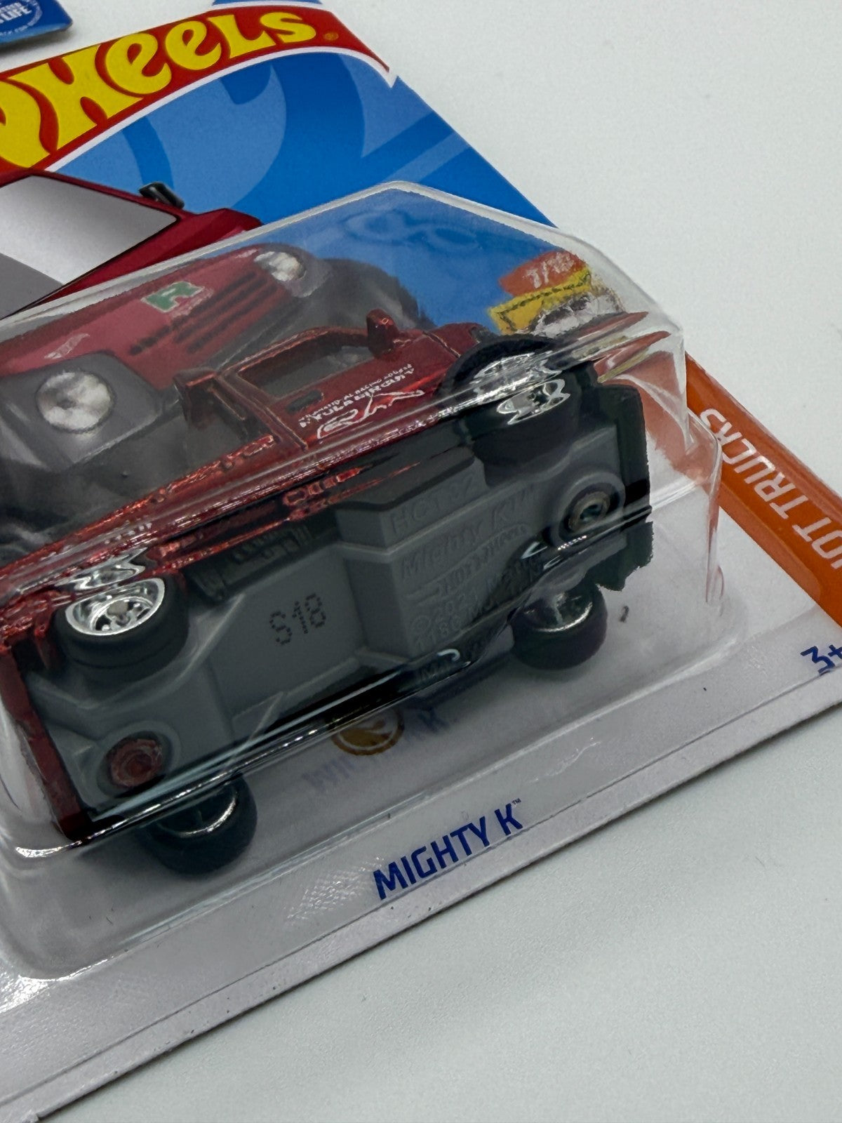 2023 Hot Wheels HW Hot Trucks 7/10 Super Treasure Hunt Mighty K With Protector