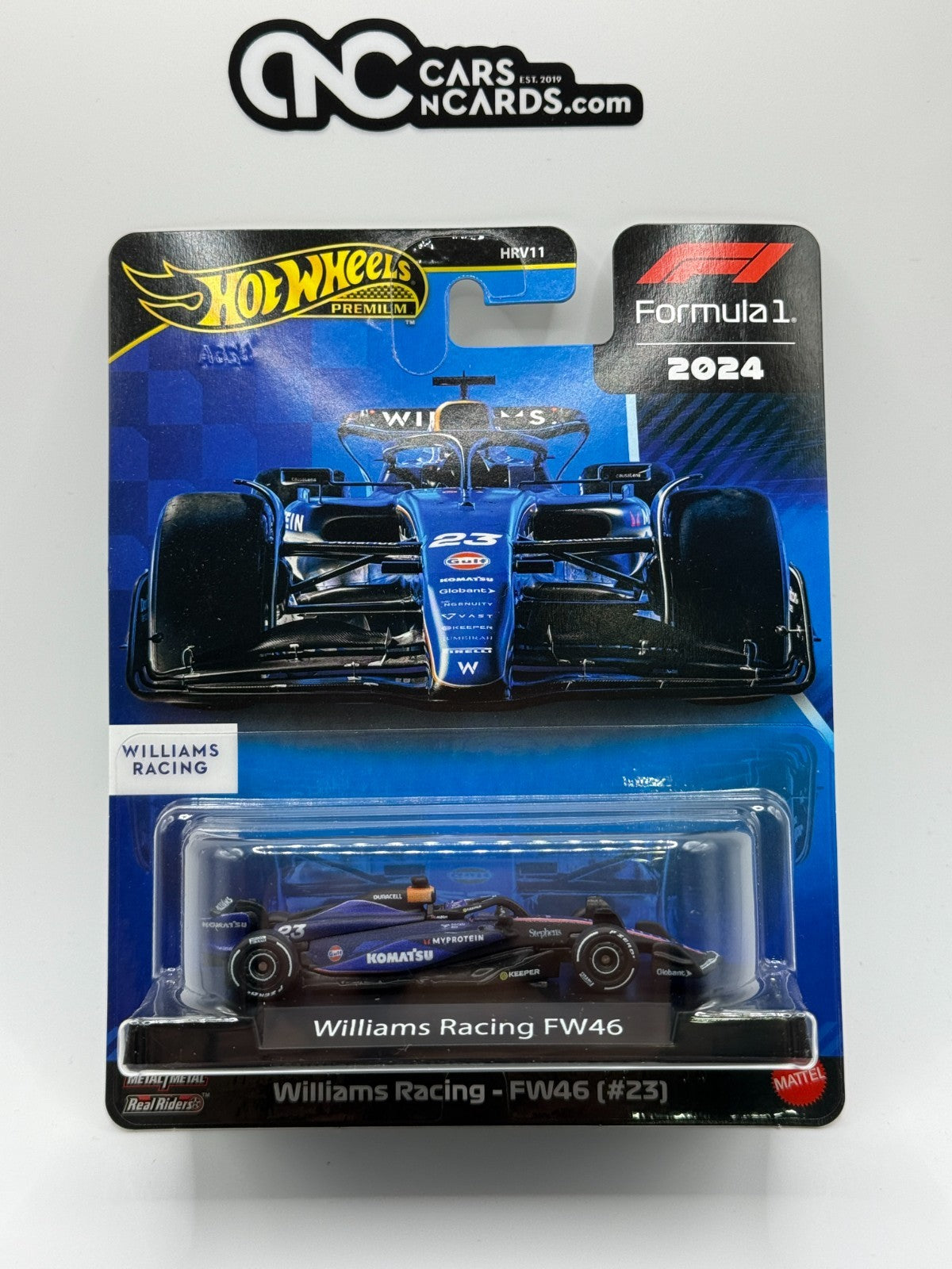 2025 Hot Wheels Premium F1 Formula 1 2024 Williams Racing - FW46 (#23)