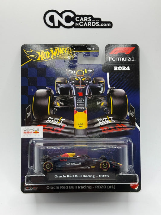 2025 Hot Wheels Premium F1 Formula 1 2024 Oracle Red Bull Racing RB20 (#1)
