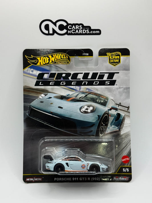2025 Hot Wheels Premium Car Culture Circuit Legends 5/5 Porsche 911 GT3 R (992)