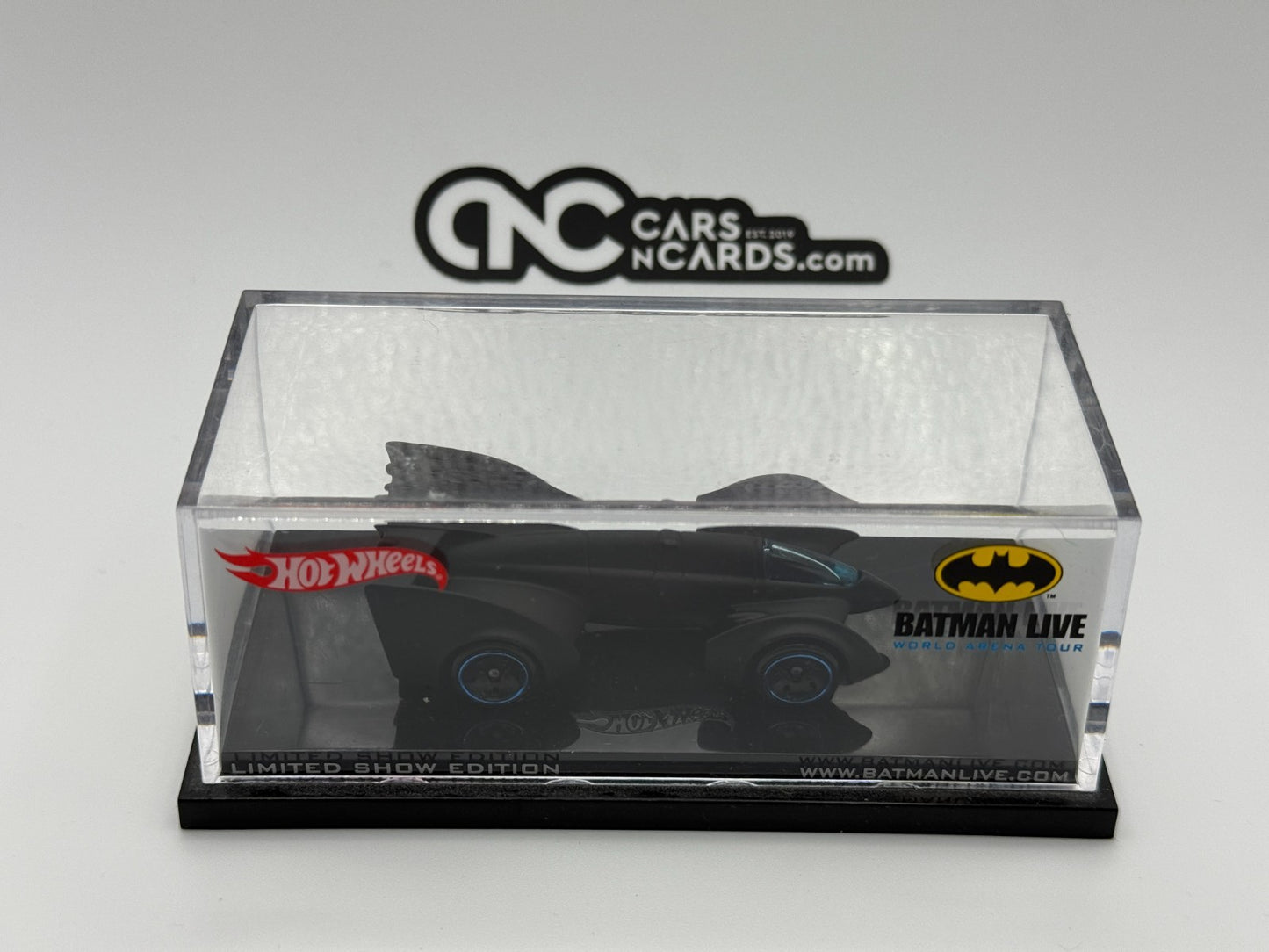 2012 Hot Wheels Batman Live Limited Show Edition Acrylic Display