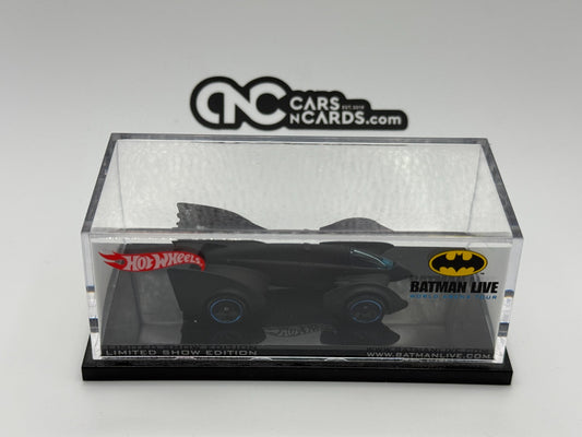 2012 Hot Wheels Batman Live Limited Show Edition Acrylic Display