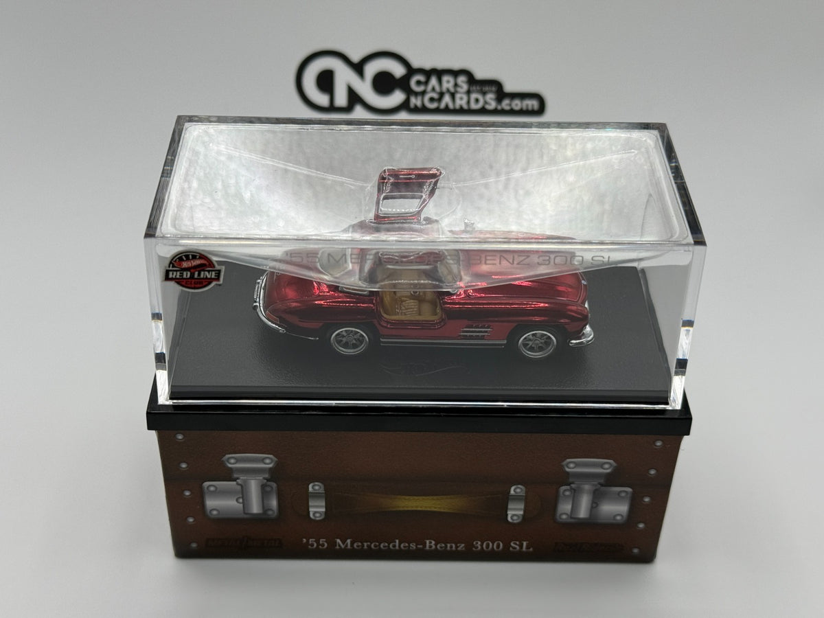 Hot Wheels Rlc Box 2023 Hot Wheels RLC '55 Mercedes-Benz 300 SL Acrylic Case Open Box ...