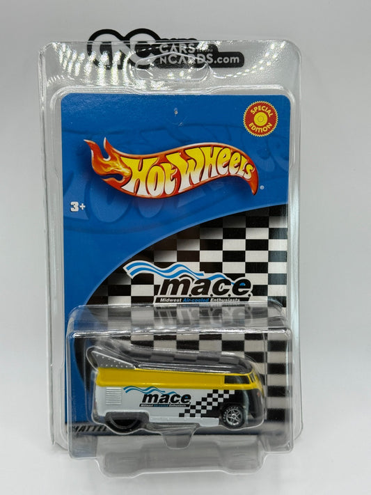 2002 Hot Wheels M.A.C.E Midwest Aircooled Volkswagen Drag Bus (Small Hole)