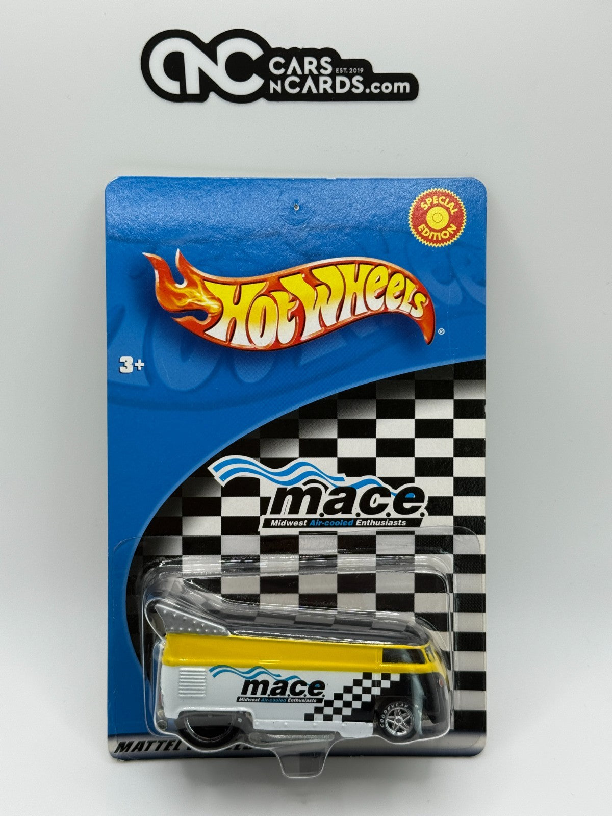 2002 Hot Wheels M.A.C.E Midwest Aircooled Volkswagen Drag Bus (Small Hole)