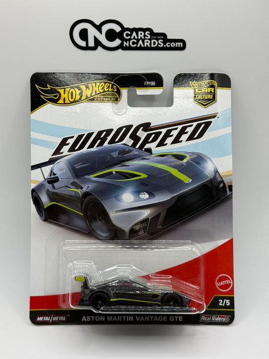 2025 Hot Wheels Premium Car Culture EuroSpeed Aston Martin Vantage (Card Damage)