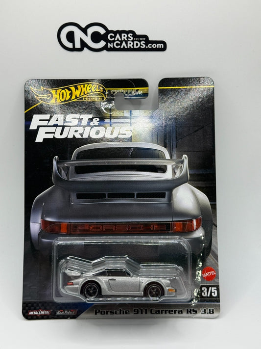 2025 Hot Wheels Premium Fast & Furious Porsche 911 Carrera RS (Blister Damage)