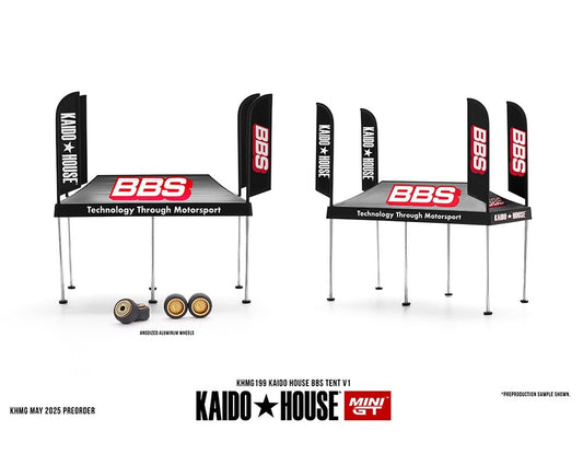 Kaido House x Mini GT 1:64 Kaido House BBS Tent V1 Sealed