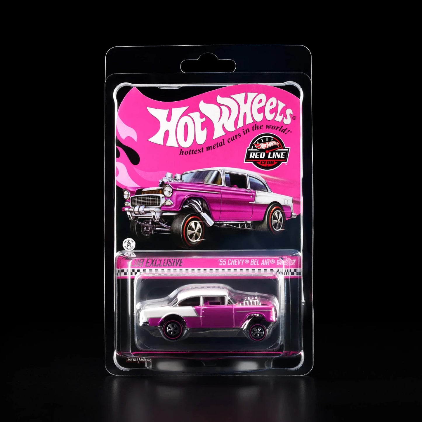 2025 Hot Wheels RLC Exclusive ’55 Chevy Bel Air Gasser Pink