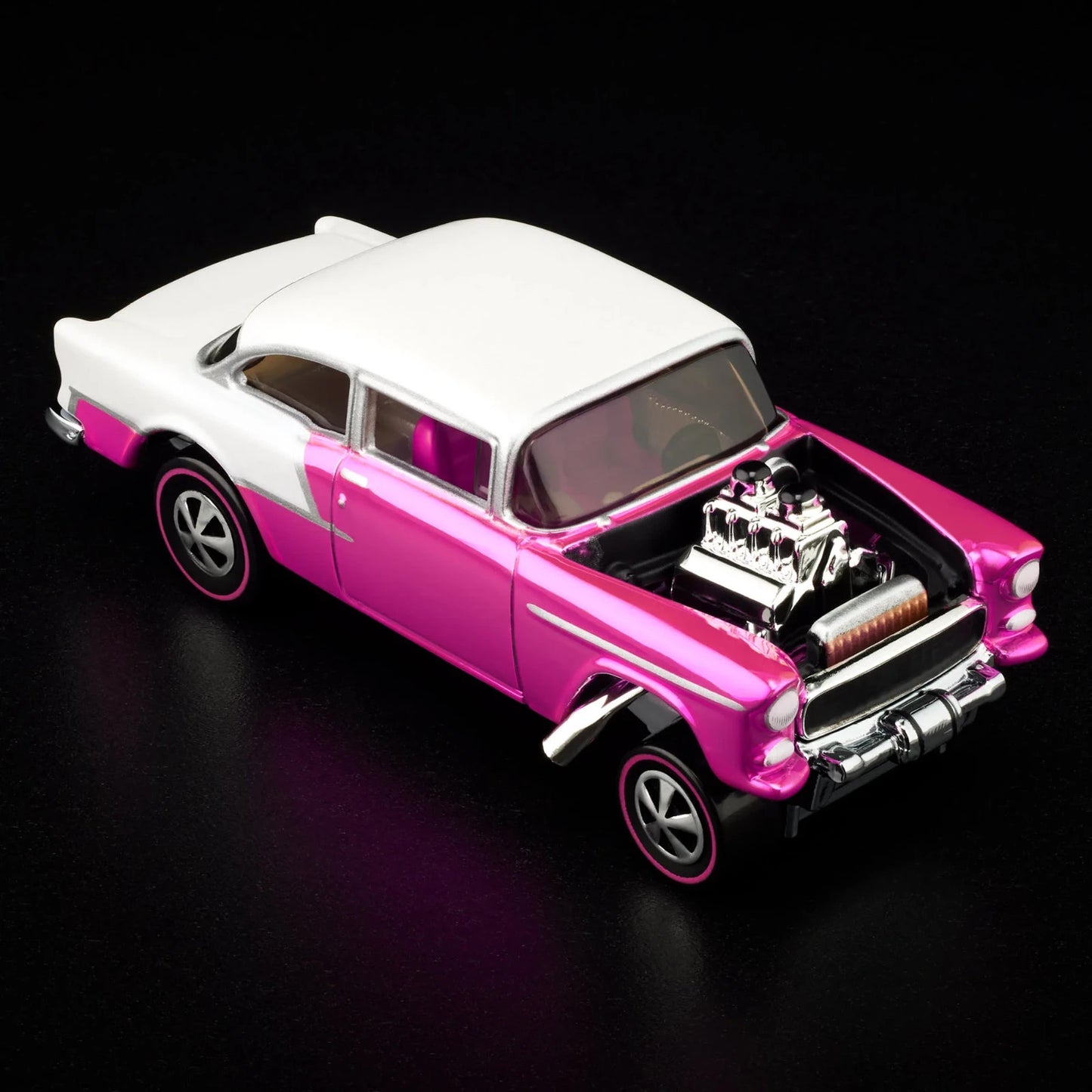 2025 Hot Wheels RLC Exclusive ’55 Chevy Bel Air Gasser Pink