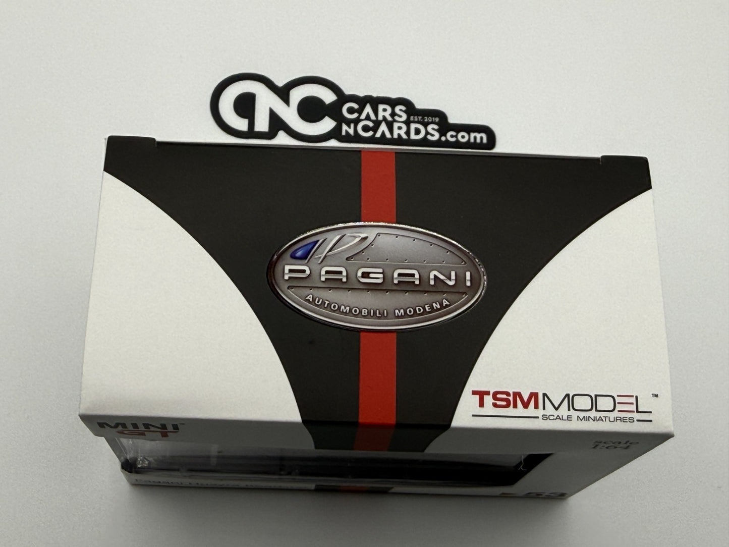 MINI GT Pagani Huayra Roadster White #53 Open Box