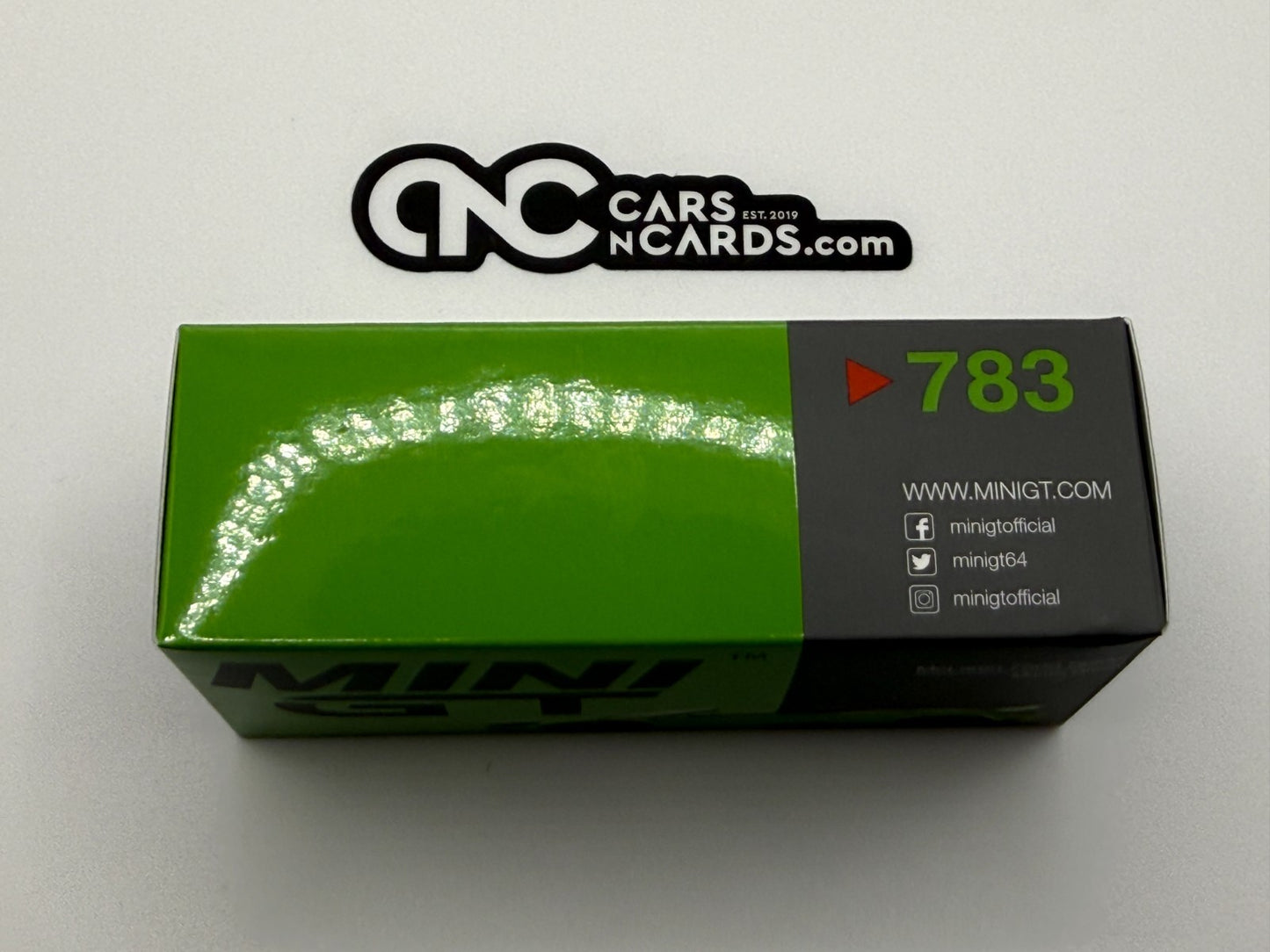 MINI GT McLaren 750S Spider #783 Mantis Green Open Box