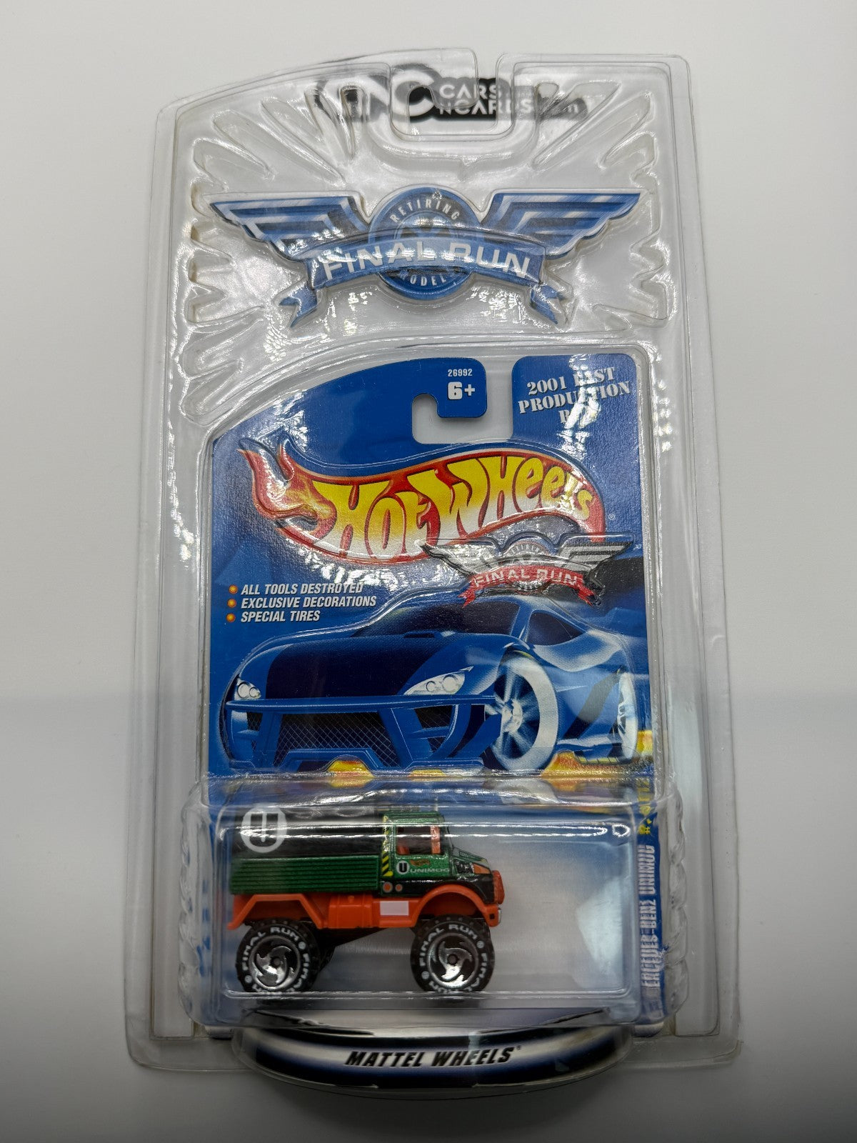 2001 Hot Wheels Final Run Mercedes-Benz Unimog