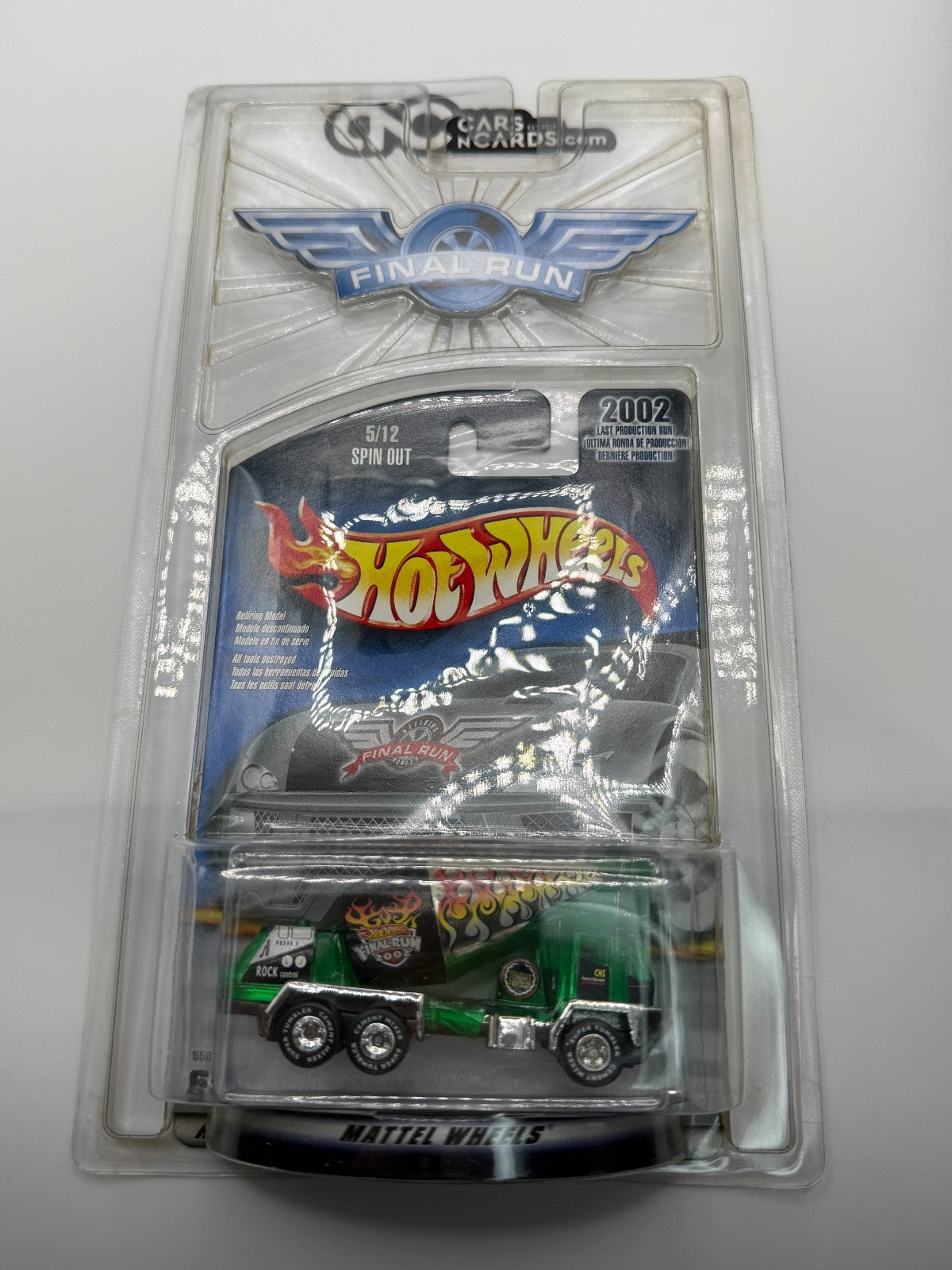 2002 Hot Wheels Final Run Spin Out