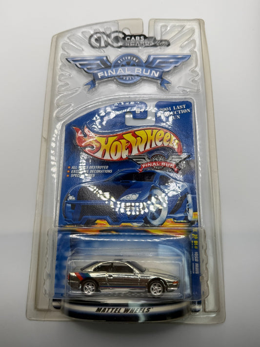 2002 Hot Wheels Final Run BMW 850i Chrome
