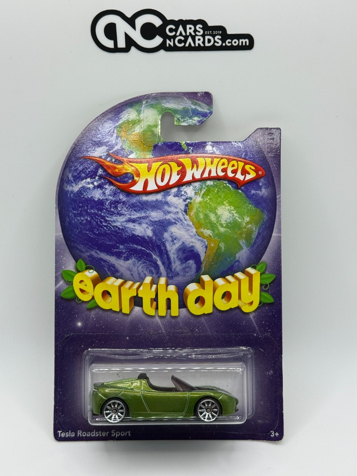 2010 Hot Wheels Earth Day Tesla Roadster Sport