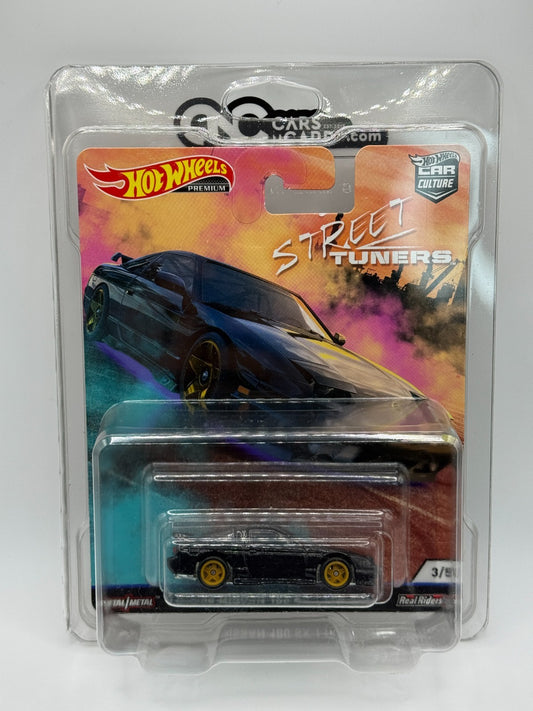 2019 Hot Wheels Premium Car Culture Street Tuners Nissan 180 SX W/Protector