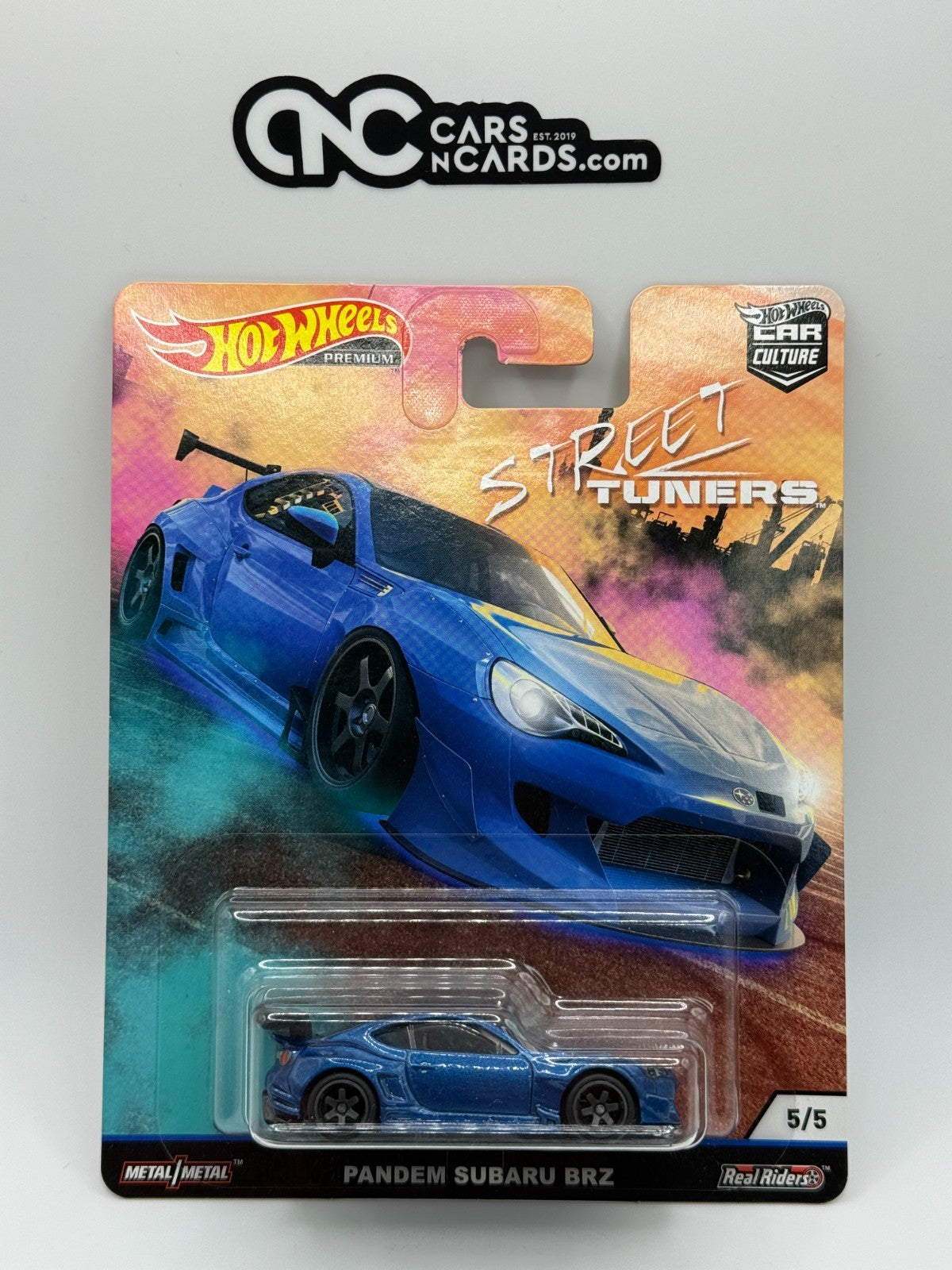 2019 Hot Wheels Premium Car Culture Street Tuners Pandem Subaru BRZ W/Protector