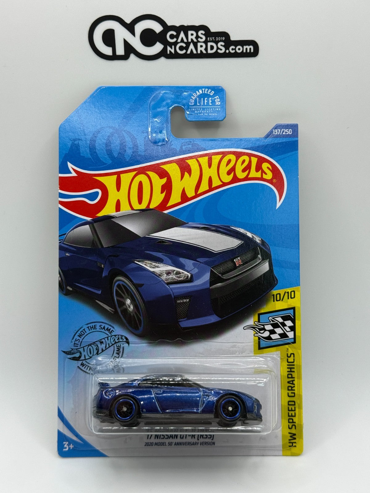 2020 Hot Wheels Super Treasure Hunt '17 Nissan GT-R (R35) With Protector