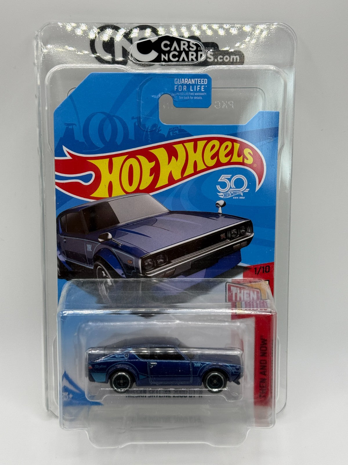 2018 Hot Wheels Super Treasure Hunt Nissan Skyline 2000 GT-R With Protector