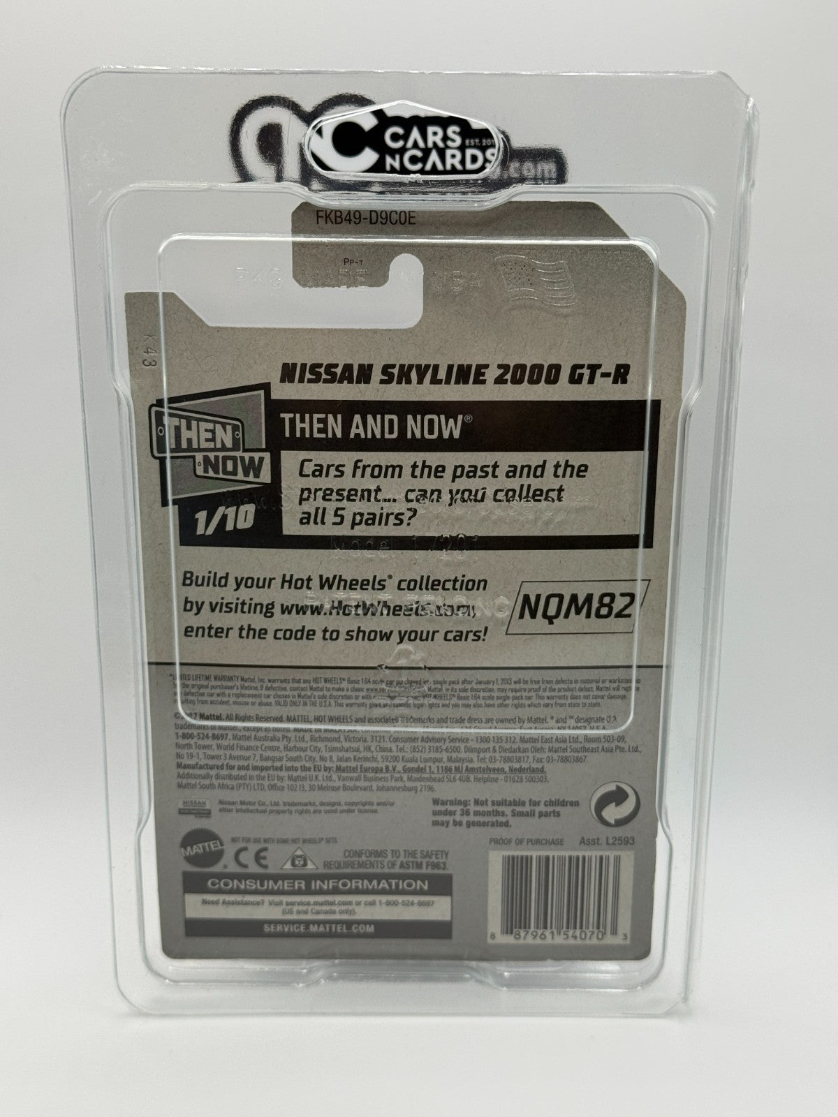 2018 Hot Wheels Super Treasure Hunt Nissan Skyline 2000 GT-R With Protector