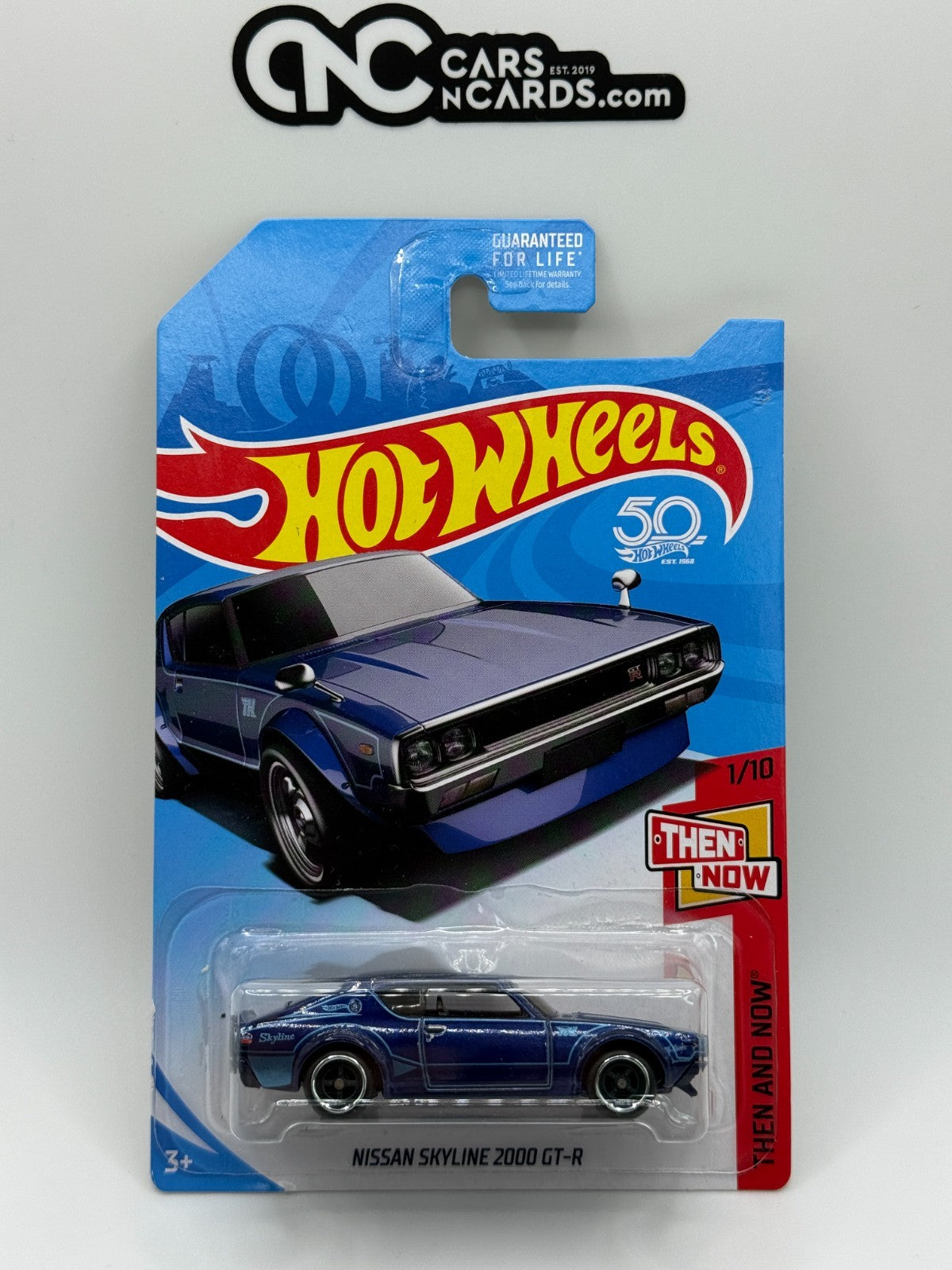 2018 Hot Wheels Super Treasure Hunt Nissan Skyline 2000 GT-R With Protector