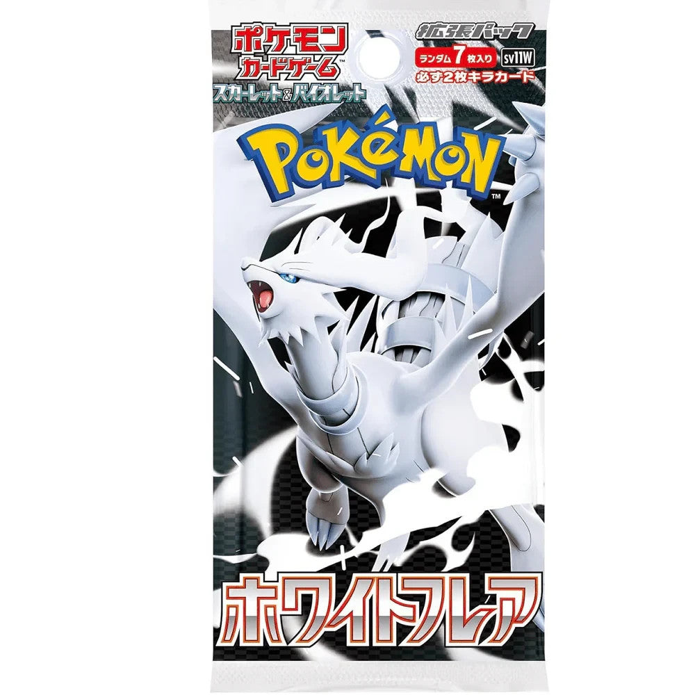 Pokemon White Flare Japanese Booster Pack Sealed
