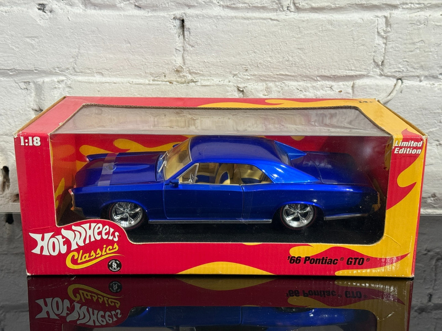 2005 Hot Wheels Classics 1:18 '66 Pontiac GTO Limited Edition Rare