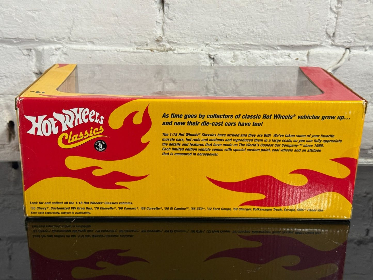 2005 Hot Wheels Classics 1:18 '32 Ford Coupe Orange Limited Edition Rare