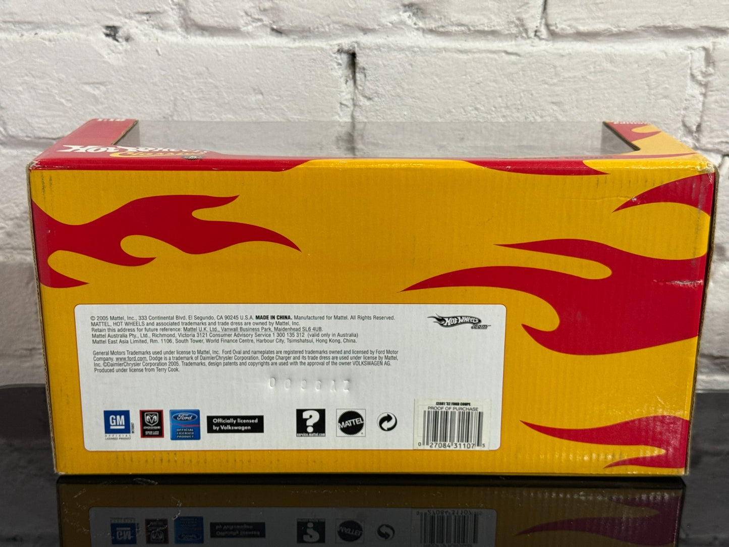 2005 Hot Wheels Classics 1:18 '32 Ford Coupe Orange Limited Edition Rare