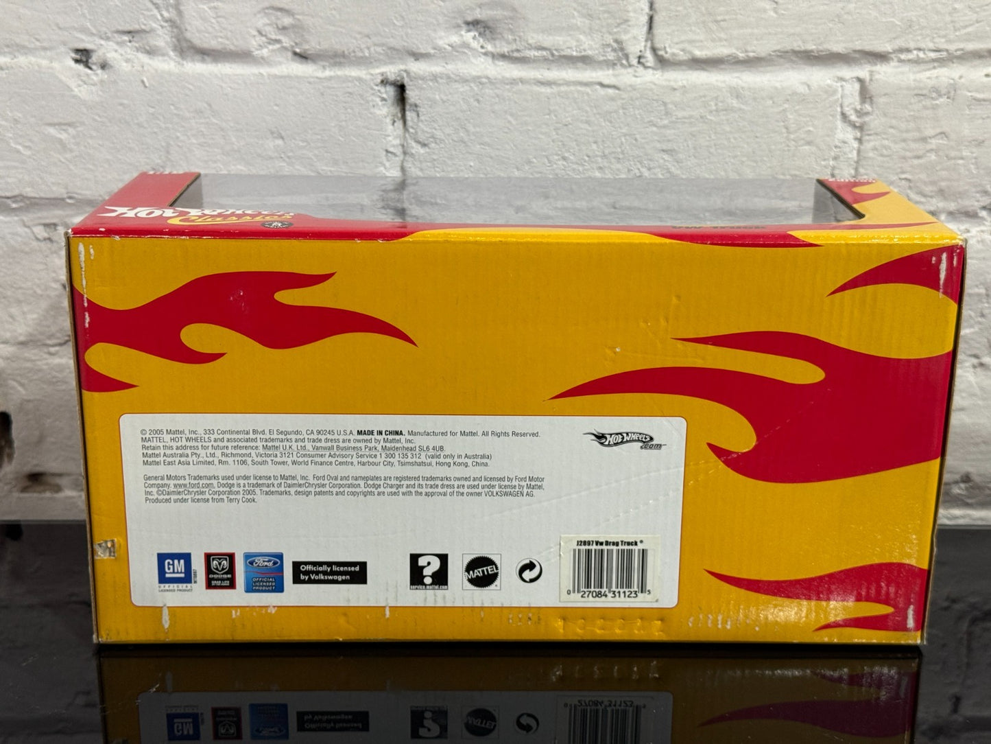 2005 Hot Wheels Classics 1:18 VW Truck Blue Limited Edition Rare