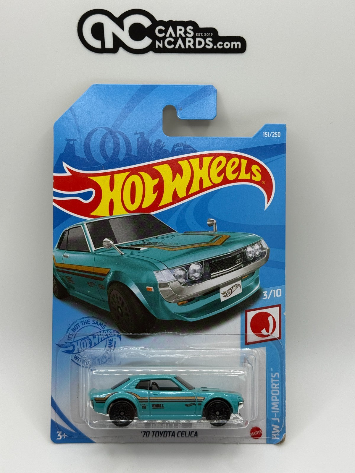 2021 Hot Wheels HW J-Imports 3/10 '70 Toyota Celica Teal (Soft Corners)