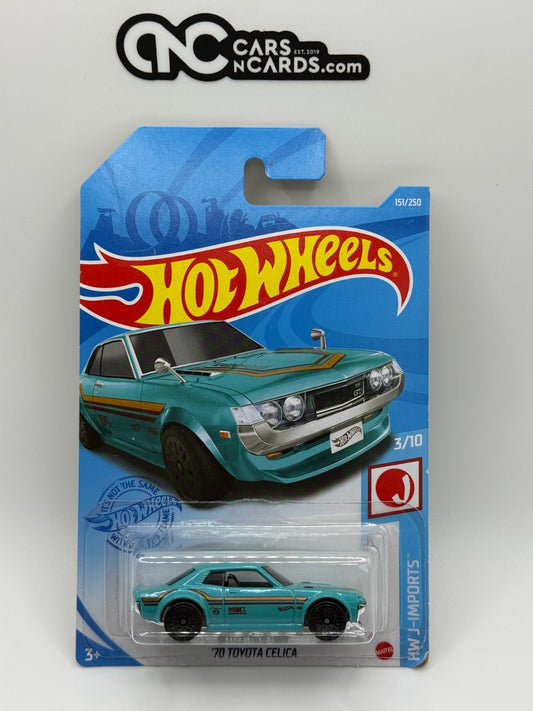 2021 Hot Wheels HW J-Imports 3/10 '70 Toyota Celica Teal (Soft Corners)