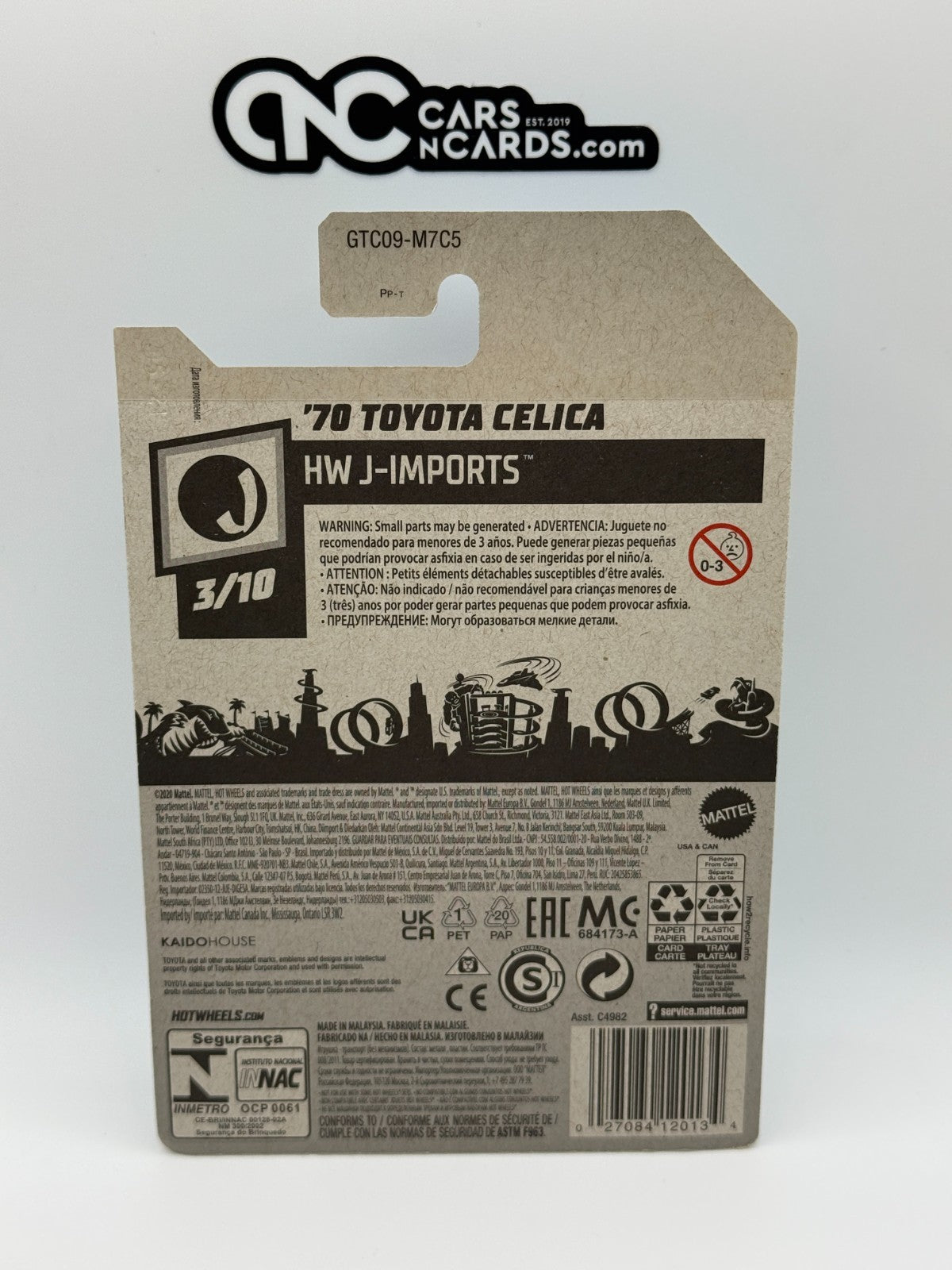 2021 Hot Wheels HW J-Imports 3/10 '70 Toyota Celica Teal (Soft Corners)