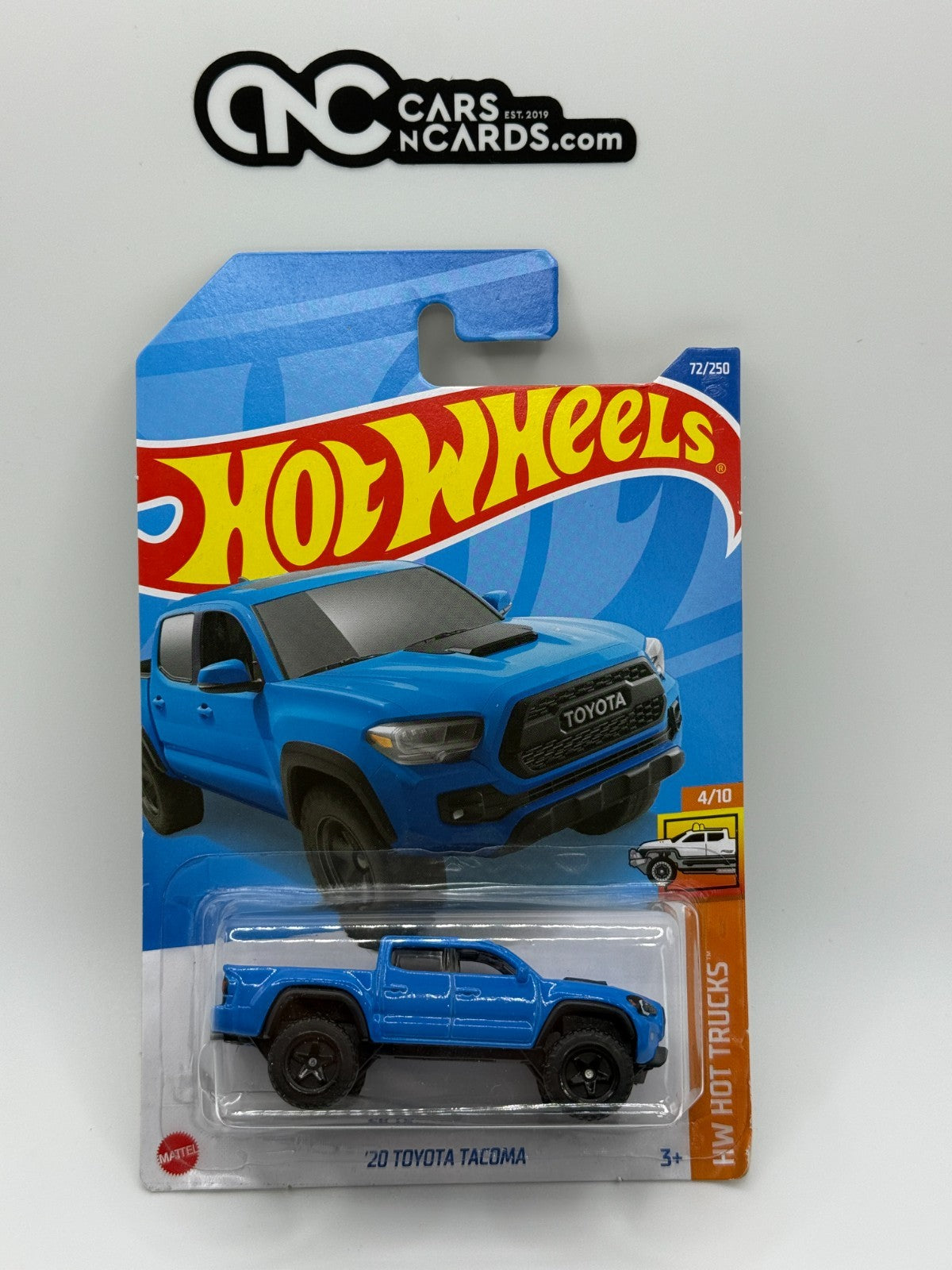 2022 Hot Wheels HW Hot Trucks 4/10 '20 Toyota Tacoma (Card Damage)
