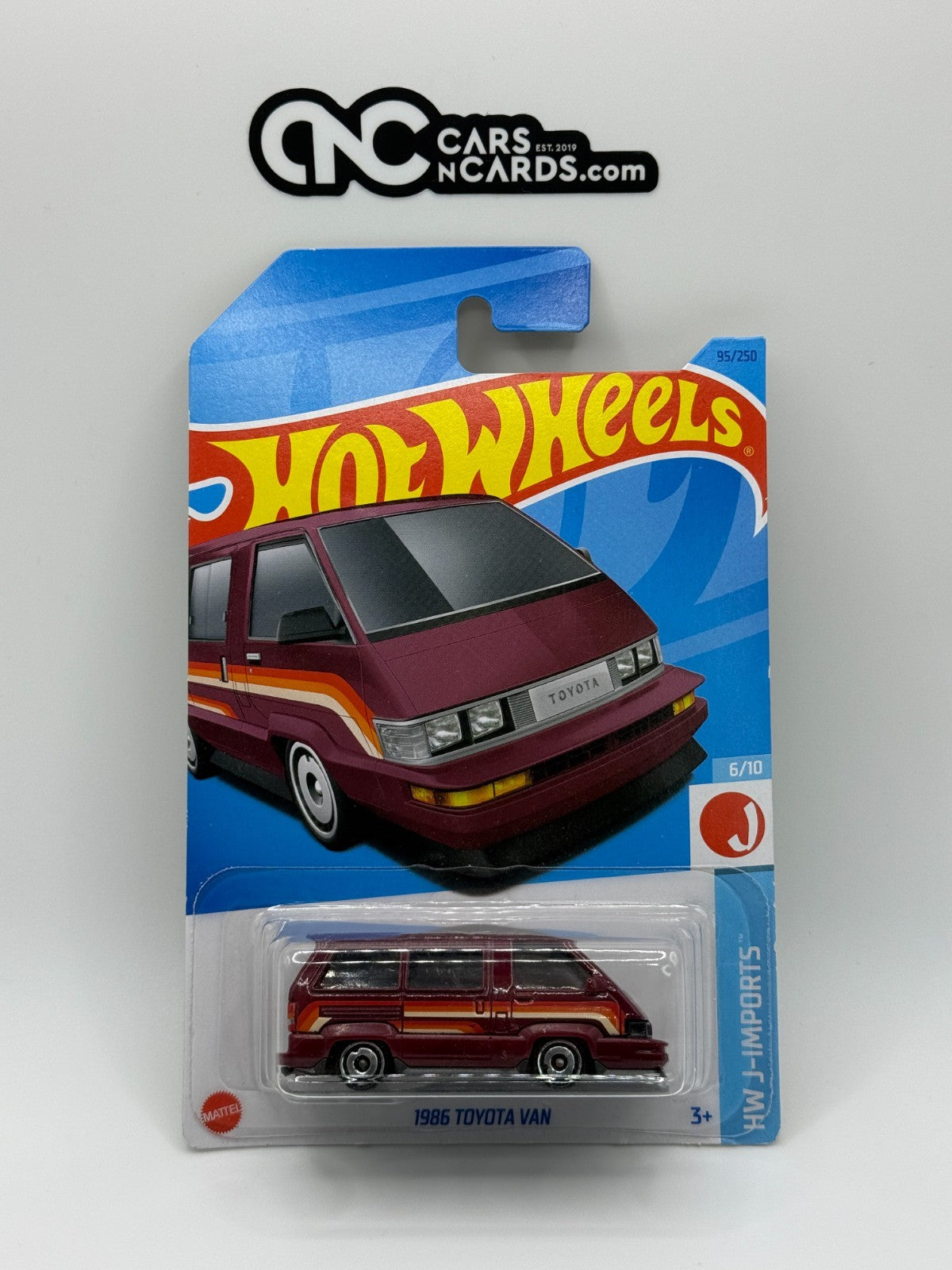 2023 Hot Wheels HW J-Imports 6/10 1986 Toyota Van Red