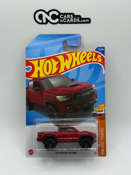 2022 Hot Wheels HW Hot Trucks 4/10 '20 Toyota Tacoma Red