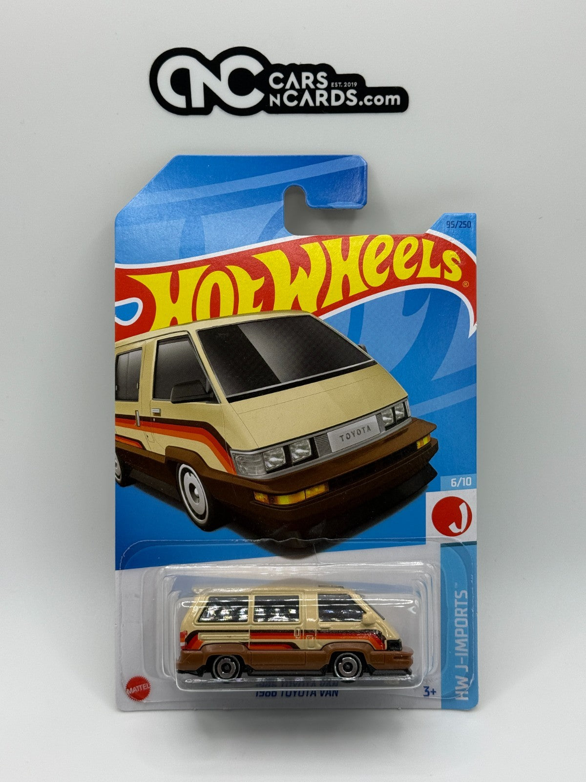 2023 Hot Wheels HW J-Imports 6/10 1986 Toyota Van Brown