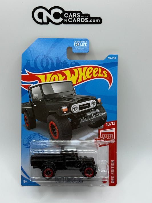 2020 Hot Wheels Red Edition 10/12 Toyota Land Cruiser (Blister Damage)