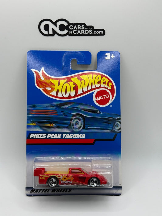 2000 Hot Wheels Pikes Peak Tacoma Red