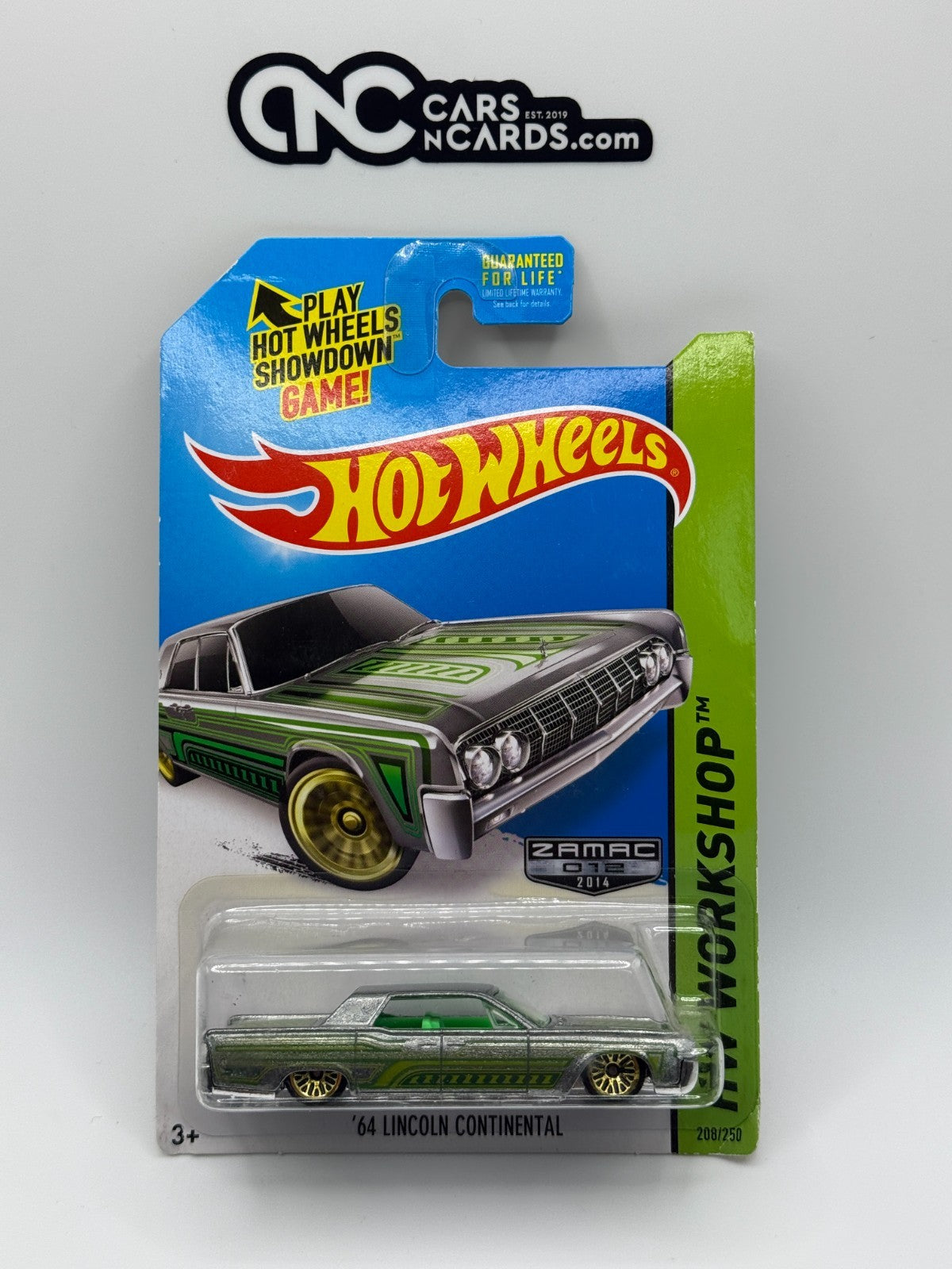2014 Hot Wheels HW Workshop '64 Lincoln Continental Zamac