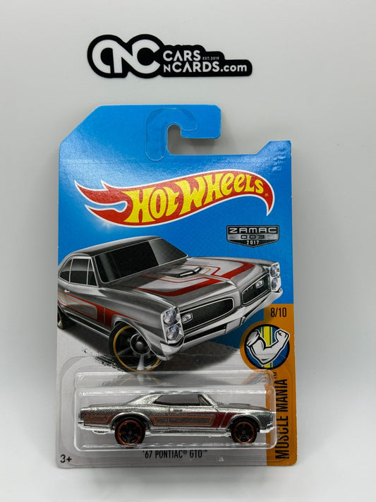 2017 Hot Wheels Muscle Mania 8/10 '67 Pontiac GTO Zamac