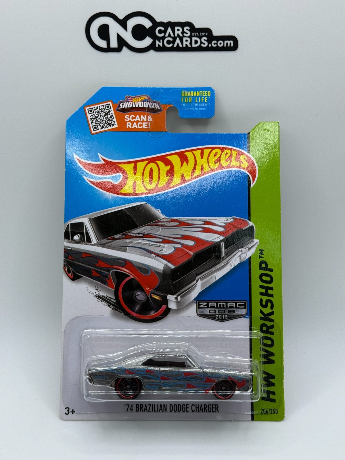 2015 Hot Wheels HW Workshop '74 Brazilian Dodge Charger Zamac