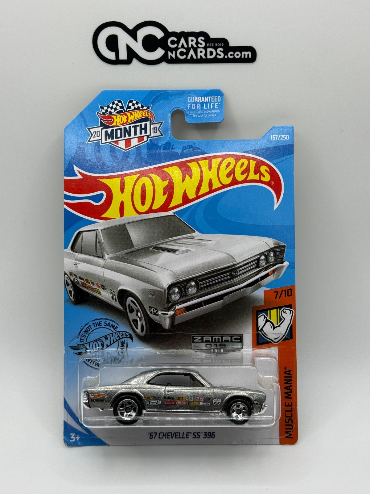 2019 Hot Wheels Muscle Mania 7/10 '67 Chevelle SS 396 Zamac