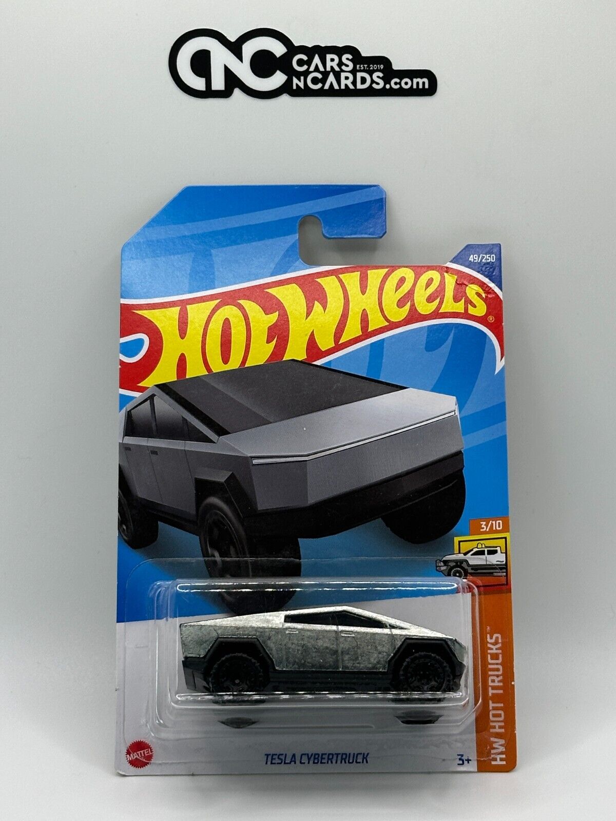 2022 Hot Wheels HW Hot Trucks 3/10 Tesla Cybertruck